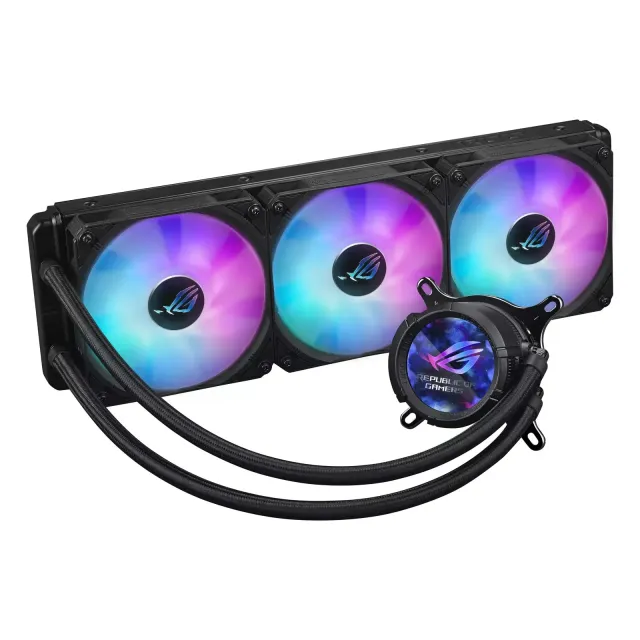 Система водяного охлаждения ASUS ROG STRIX LC III 360 ARGB LCD (90RC00W1-M0UAY0) купить! 