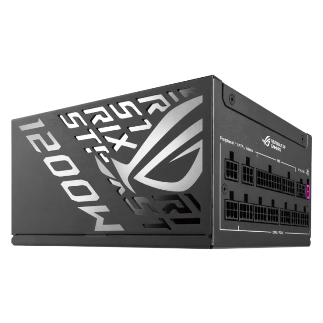 Блок питания ASUS 1200W (ROG-STRIX-1200P) (90YE00W0-B0NA00) 16 Pin (PCIe 5.0 Connector Cable Details) купить! 