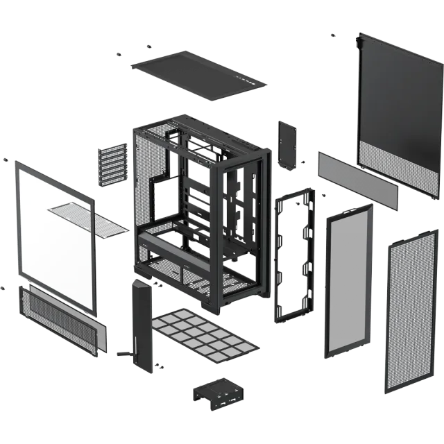 Компьютерный корпус XASTRA A700 3ARGB-C10-UC ARGB Black (A700-1FA36A-C10-UC) купить! 