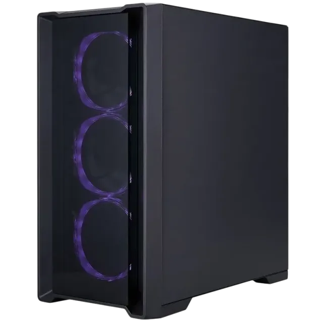 Компьютерный корпус 1STPLAYER TRILOBITE T4-G GLASS ARGB Black (T4-G-BK-4FS7) купить! 