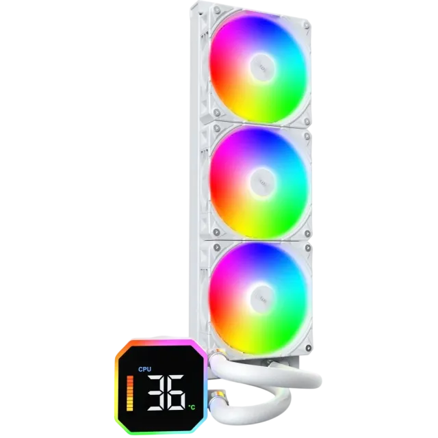 Система водяного охлаждения Montech HYPERFLOW DIGITAL 360 (W) White купить! 