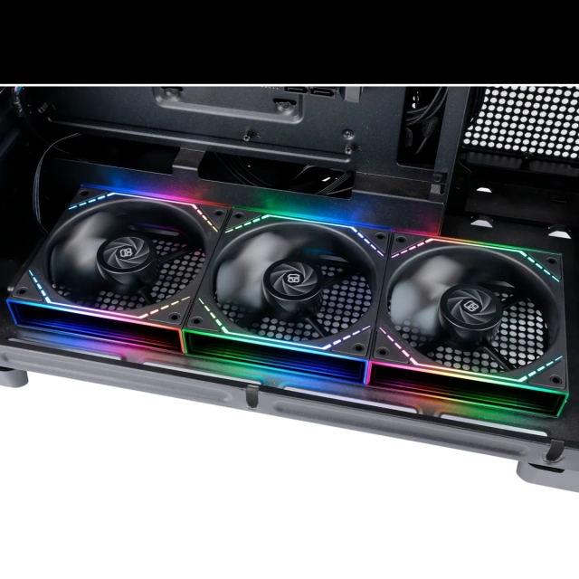 Комплект вентиляторов для корпуса Thermalright TL-M12QR X3 Reverse ARGB Black (TRTLM12QRX3.3P) купить! 
