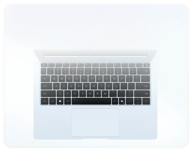 Ноутбук HONOR MagicBook X14 Plus 2025 (Core 5 220H/14"/2880x1800/32Gb/4Тб/Win 11 Home) Синий - фото