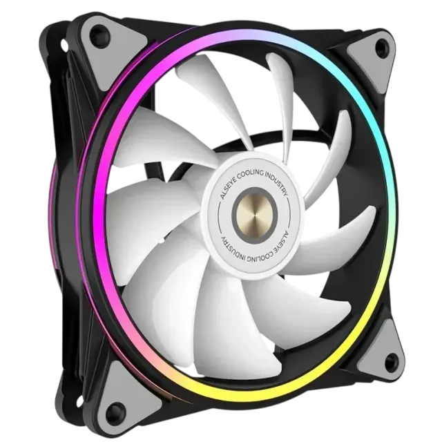 Вентилятор для корпуса ALSEYE ARGB Black HALO PRO B PWM купить! 