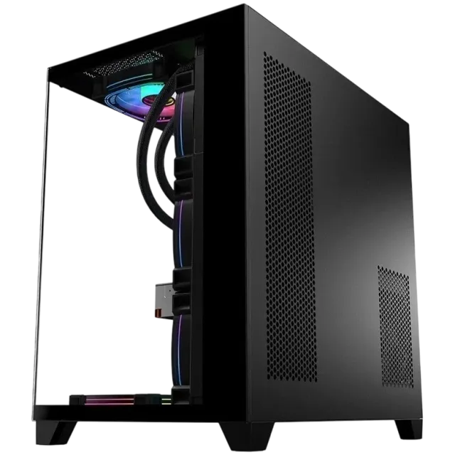 Компьютерный корпус 1STPLAYER MEGAVIEW MV8-TP Black (MV8-TP-BK) купить! 
