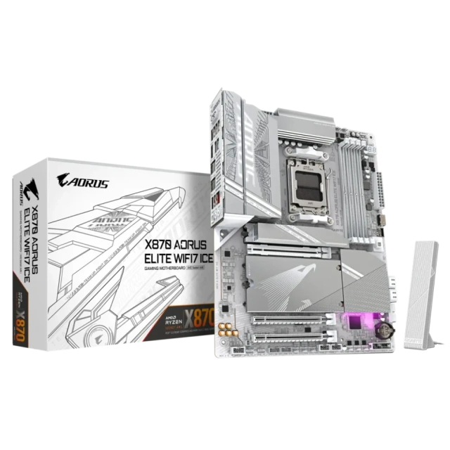 Материнская плата Gigabyte X870 AORUS ELITE X ICE rev купить! 