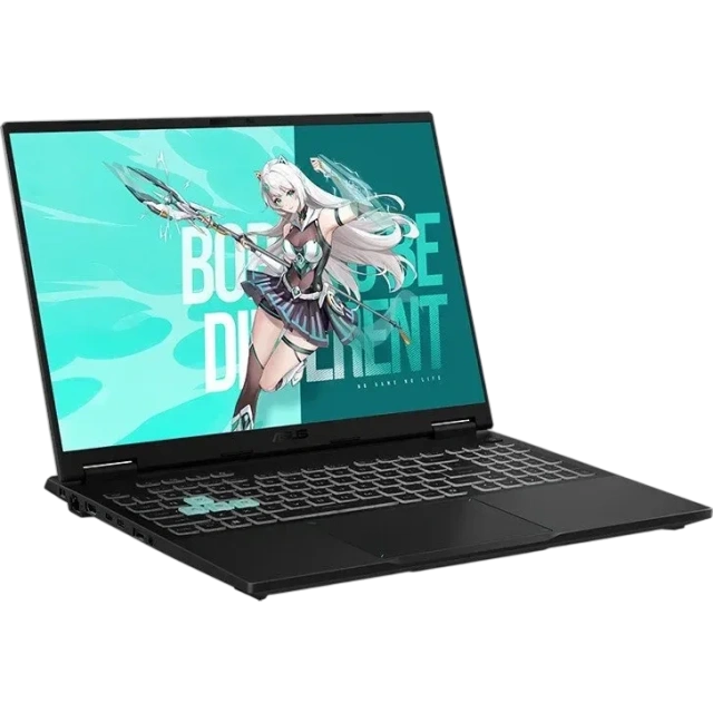 Ноутбук Asus TUF Gaming FA608PP8940 (AMD Ryzen 9 8940HX/16" 2560x1600/16Gb/1024Gb SSD/NVIDIA GeForce RTX 5070 8Gb/Win 11 Home) Gray - фото
