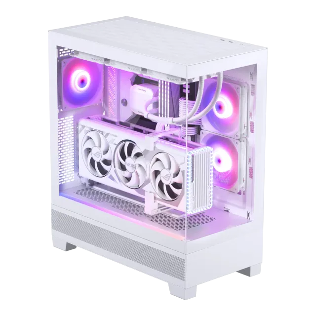 Игровой компьютер 990089 (Core i7-13700KF 3.4 ГГц/Intel Z790/32 ГБ DDR5 6 ГГц/2048 ГБ SSD/RTX 5070 12 ГБ/Wi-Fi/850W/Phanteks 523 XT View ARGB TG White) - купить по выгодной цене!