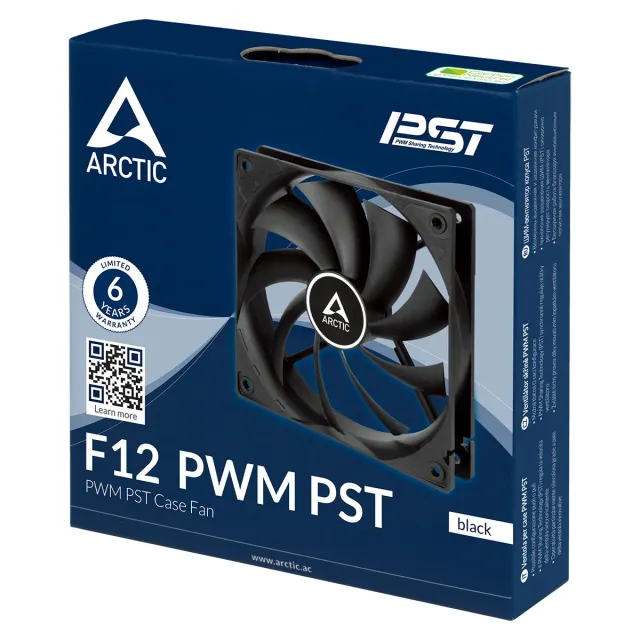 Вентилятор для корпуса Arctic Cooling F12 PWM PST Black ACFAN00200A купить! 