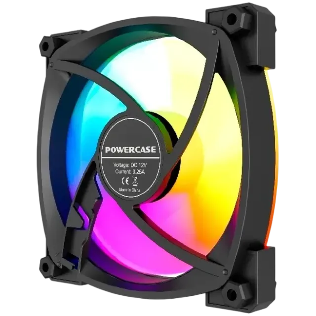 Вентилятор для корпуса Powercase (M55MR-12 ARGB) Black купить! 