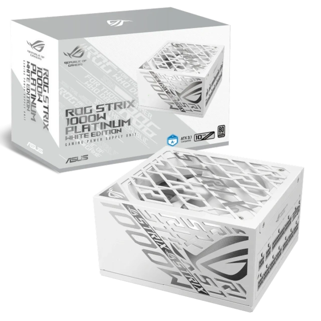 Блок питания ASUS 1000W ROG-STRIX-1000P-GAMING-WHITE (90YE00W4-B0NA00) 16 Pin (PCIe 5.0 Connector Cable Details) купить! 