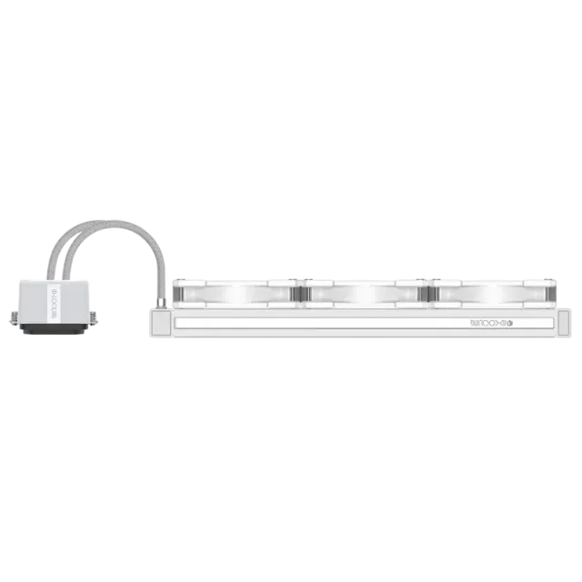 Система водяного охлаждения ID-Cooling DASHFLOW 360 BASIC WHITE LED купить! 