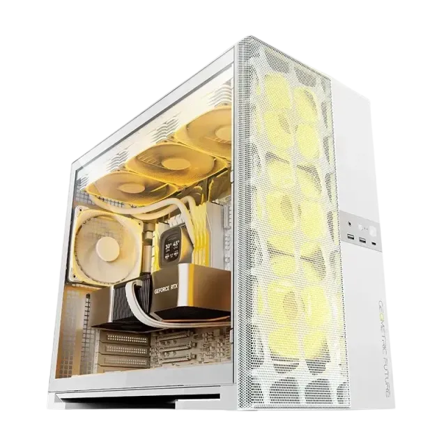Компьютерный корпус Geometric Future Model 5 Vent White (1AM5VTWT00100) (GF_M5-VENT-W) купить! 