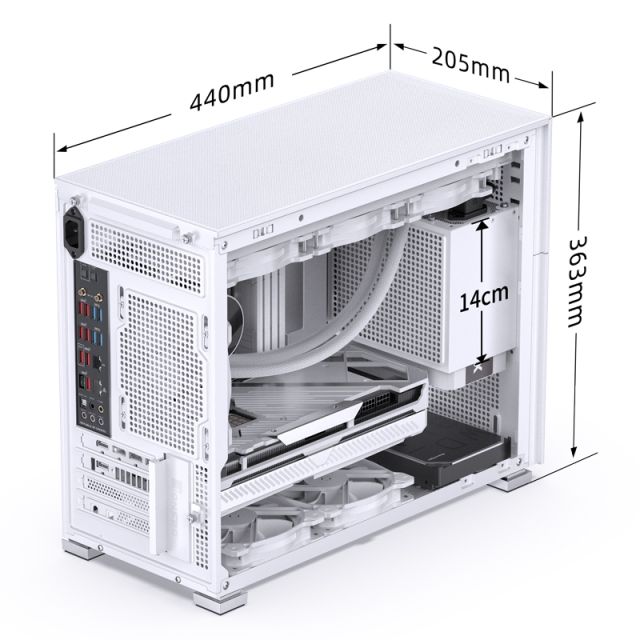 Компьютерный корпус Jonsbo D31 MESH TG White купить! 
