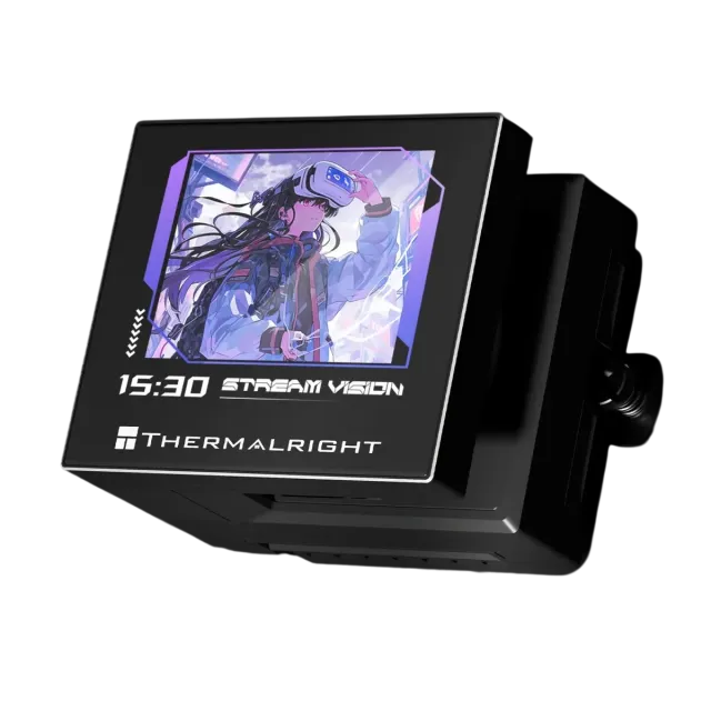 Система жидкостного охлаждения для процессора Thermalright Stream Vision 360 Black (TRSV360B) купить! 