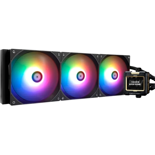 Система водяного охлаждения Thermalright Frozen Warframe 420 ARGB Black (TRFW420AB) купить! 