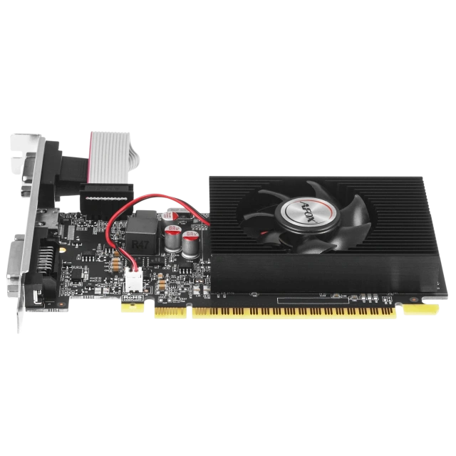 Видеокарта Afox GeForce GT 740, AF740-4096D3L3 (4GB, GDDR3, 128bit, VGA, DVI, HDMI, LP, Single Fan) купить! 