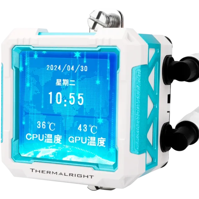 Система жидкостного охлаждения для процессора Thermalright Frozen Warframe Pro 360 ARGB White (TRFWP360AW) купить! 