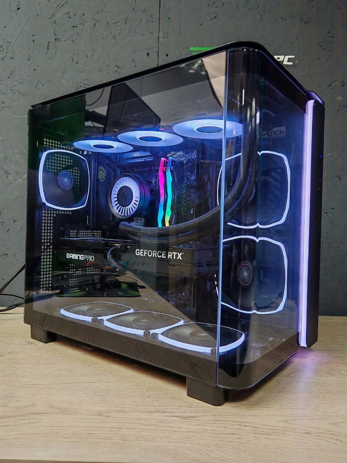 Игровой компьютер CUSTOM 9 [ RTX 5070 Ti 16 ГБ | Core Ultra 9 285K | 64 ГБ | 4 ТБ SSD ]