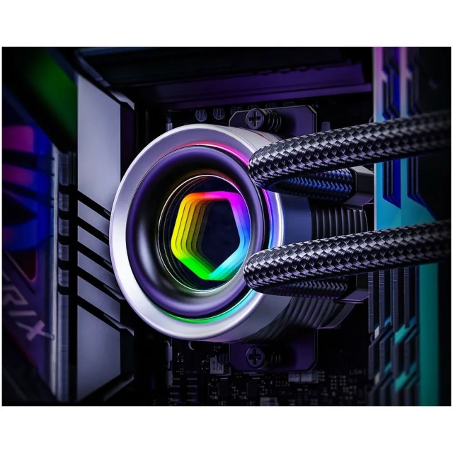 Система жидкостного охлаждения для процессора ID-Cooling FX360 INFINITY ARGB Black купить! 