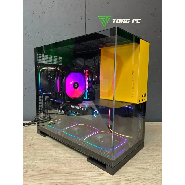 Игровой компьютер 992960 (Core Ultra 7 265KF 3.9 ГГц/Intel B860/32 ГБ DDR5 6.0 ГГц/1024 ГБ SSD/RTX 5060 Ti 16 ГБ/Wi-Fi/850W/Geometric Future Model 5 ARGB Black Yellow) - купить по выгодной цене!