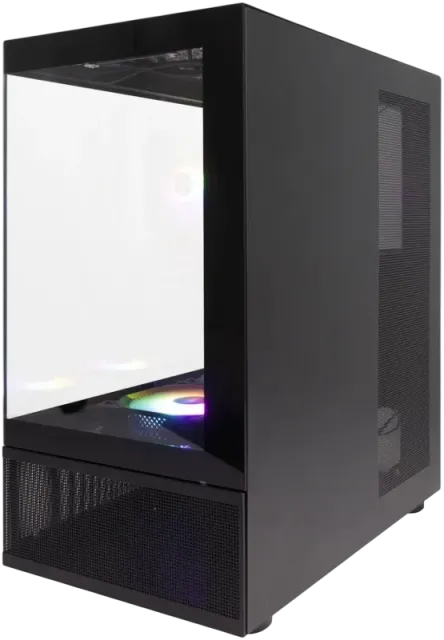 Компьютерный корпус 1STPLAYER MIKU Mi7-A LED TG Black (Mi7-A-BK-2F1R-1F1) купить! 