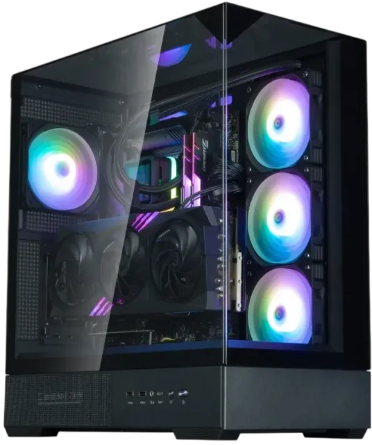 Компьютерный корпус Zalman P40 Prism Plus Black ARGB купить! 