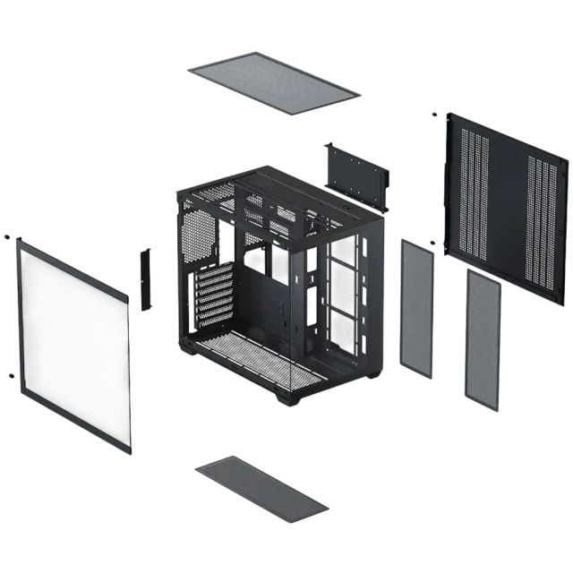 Компьютерный корпус XASTRA QW500 4ARGB-C10-UC Black (QW500-4FM12A-C10-UC) купить! 