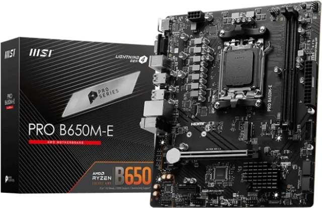 Материнская плата MSI PRO B650M-E купить! 
