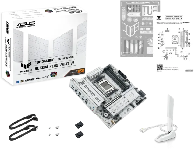 Материнская плата ASUS TUF GAMING B850M-PLUS WIFI7 White (90MB1MD0-M0EAY0) купить! 