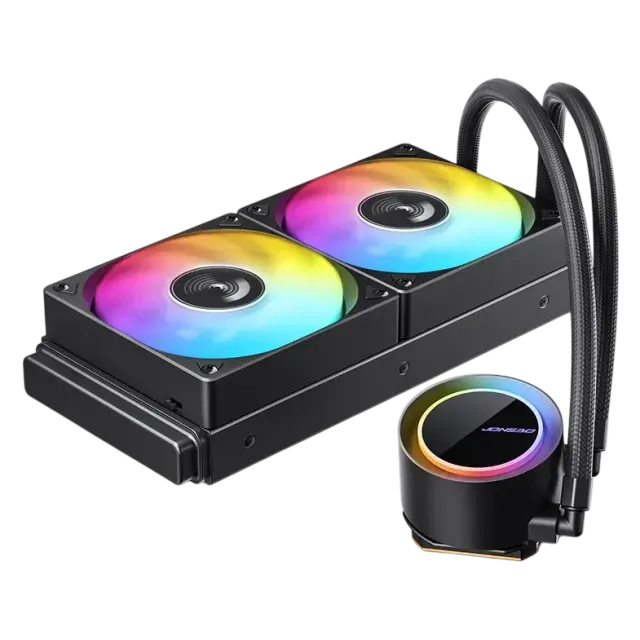 Система водяного охлаждения JONSBO TG-240 ARGB Black PWM купить! 