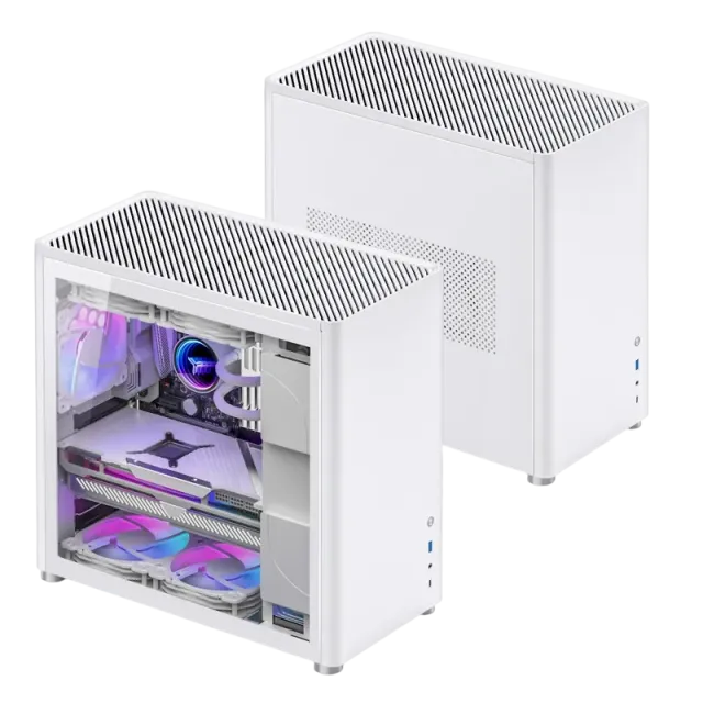 Компьютерный корпус Jonsbo D40 TG White купить! 