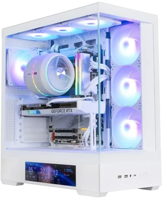 Компьютерный корпус Zalman P40 DS White ARGB купить! 