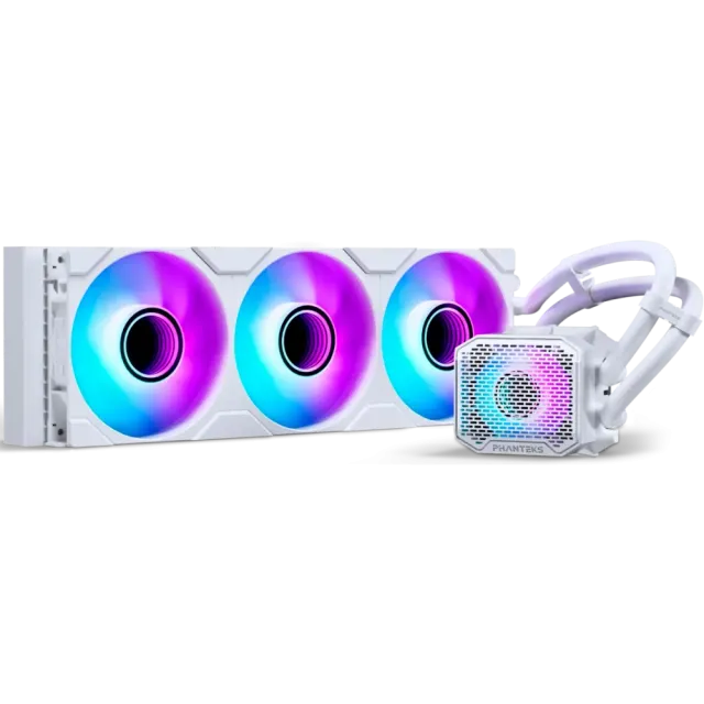 Система водяного охлаждения PHANTEKS Glacier One 360M25 G2 ARGB White (PH-GO360M25G2_DWT01) купить! 