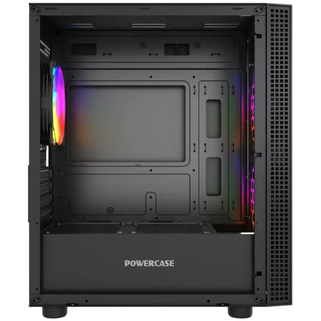 Компьютерный корпус Powercase Mistral Micro EM18 TG ARGB Black (CMMEM18B-A3) купить! 