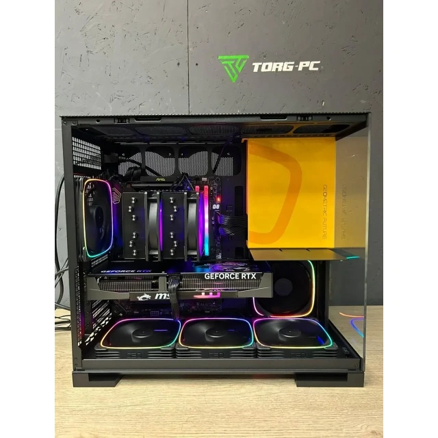 Игровой компьютер 992960 (Core Ultra 7 265KF 3.9 ГГц/Intel B860/32 ГБ DDR5 6.0 ГГц/1024 ГБ SSD/RTX 5060 Ti 16 ГБ/Wi-Fi/850W/Geometric Future Model 5 ARGB Black Yellow) - купить по выгодной цене!