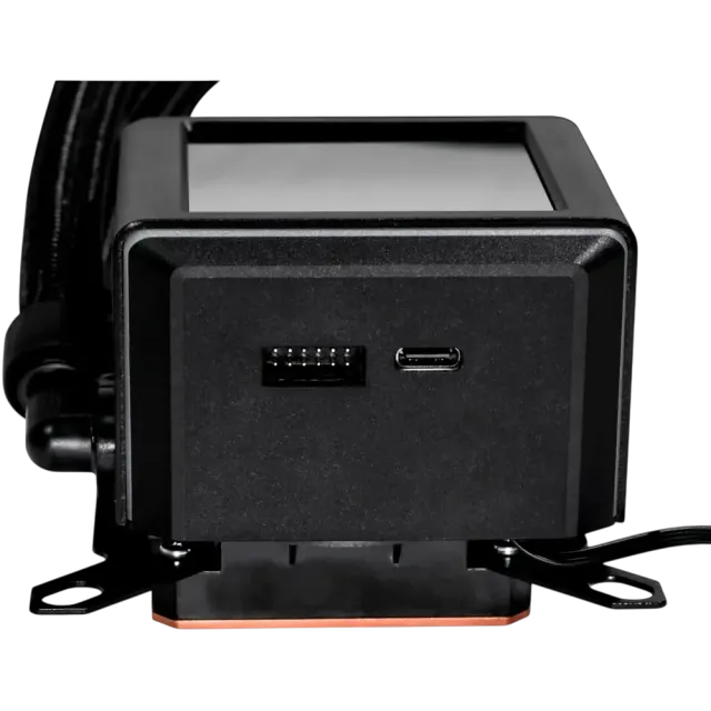 Система водяного охлаждения Lian Li GA II LCD 360 Black ARGB (GA2ALCD36B) (G89.GA2ALCD36B.R0) PWM купить! 