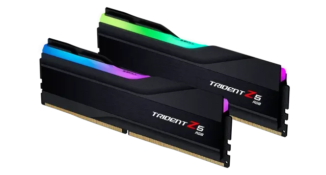 Оперативная память DDR5 32 ГБ 6000 МГц G.Skill TRIDENT Z5 RGB Black (F5-6000J3040F16GX2-TZ5RK) модулей 2 шт. купить! 