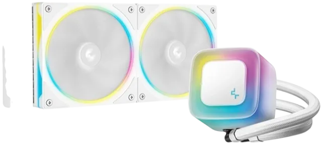Система жидкостного охлаждения для процессора Deepcool LE240 PRO WH ARGB White купить! 