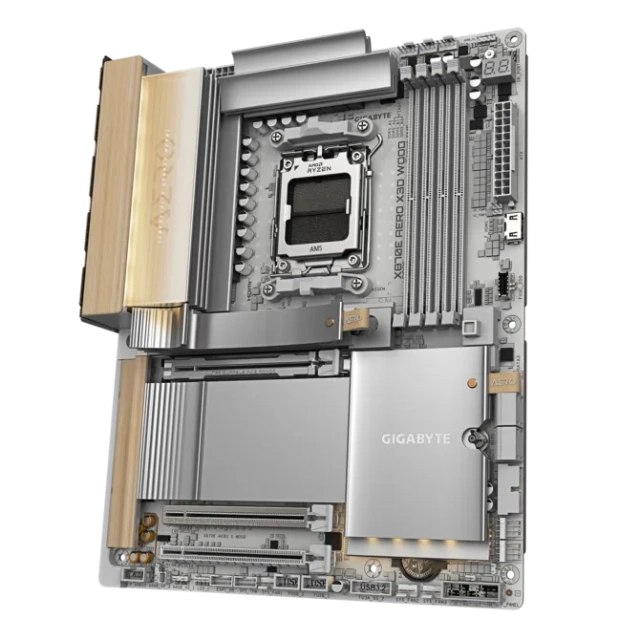 Материнская плата Gigabyte X870E AERO X3D WOOD купить! 