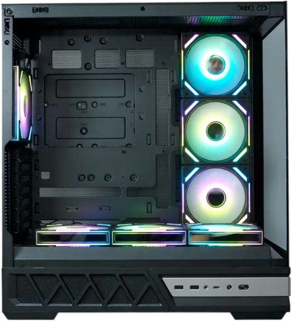 Компьютерный корпус XASTRA Q700 7ARGB-FS-C10-UC Black (Q700-7FS12A-C10-UC) купить! 