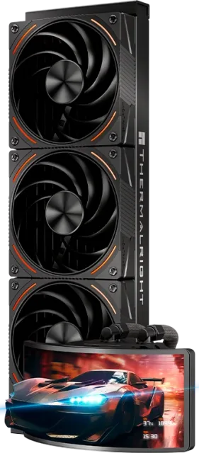 Система водяного охлаждения Thermalright Rainbow Vision 360 Turbo ARGB Black (TRRV360TAB) купить! 