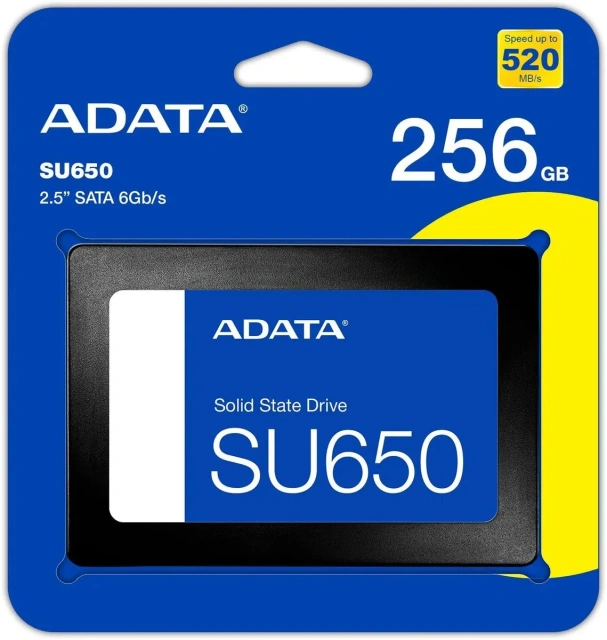 Твердотельный накопитель SSD 256Gb ADATA SU650 (ASU650SS-256GT-R) купить! 