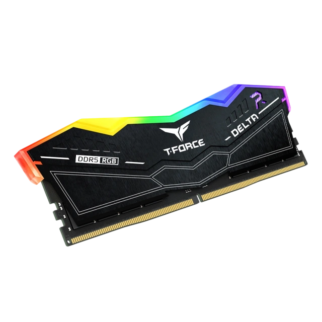 Оперативная память 64 Gb 6000 MHz Team Group T-FORCE DELTA RGB Black (FF3D564G6000HC30CDC01) купить! 