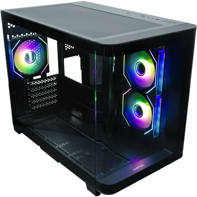 Компьютерный корпус XASTRA QR500M 3ARGB C10-UC ARGB Black (QR500M-3FM12A-C10-UC) купить! 