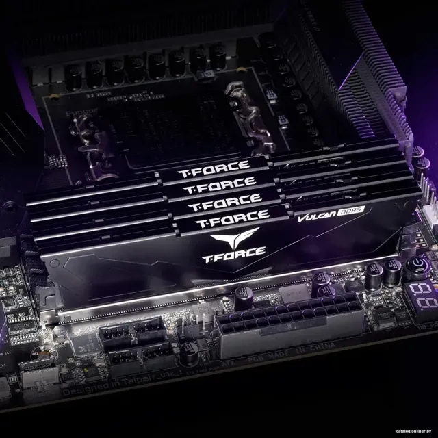 Оперативная память 32 Gb 6400 MHz Team Group T-FORCE Vulcan (FLBD532G6400HC40BDC01) купить! 