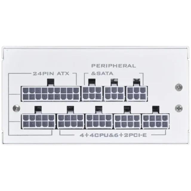 Блок питания Lian Li 850W SP850 White (G89.SP850W.01RU) 16 Pin (PCIe 5.0 Connector Cable Details) купить! 