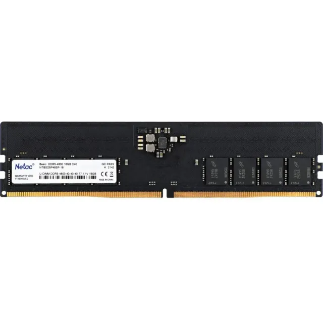 Оперативная память 16 Gb 5600 MHz Netac BASIC (NTBSD5P56SP-16) купить по выгодной цене! 