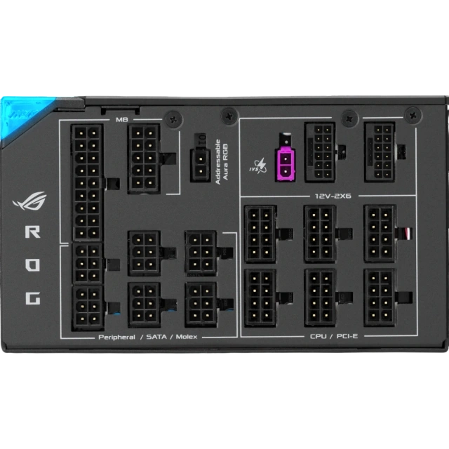 Блок питания Asus 1600W ROG-THOR-1600T3-GAMING (90YE00V1-B0NA00) 16 Pin (PCIe 5.0 Connector Cable Details) купить! 