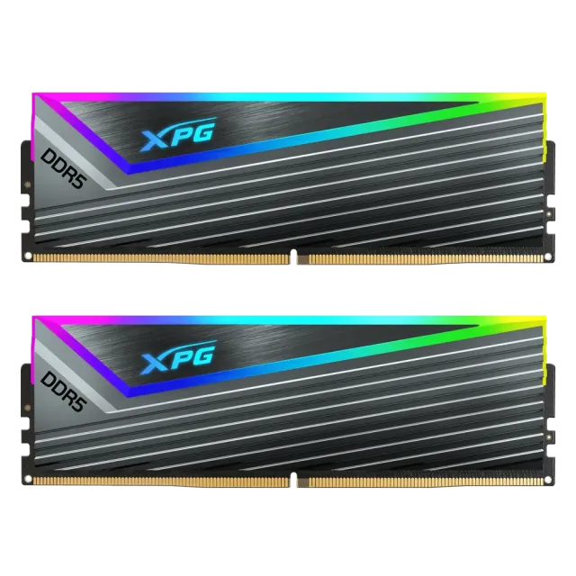 Оперативная память DDR5 32 ГБ 6400 МГц ADATA XPG CASTER RGB Black (AX5U6400C3216G-DCCARGY) модулей 2 шт. купить! 